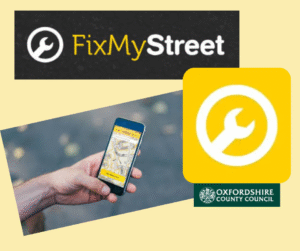 Image of various FixMyStreet logos
