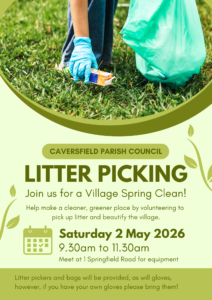 Caversfield Spring Clean - 2 May 2026