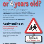 School Admissions Poster 2027-28